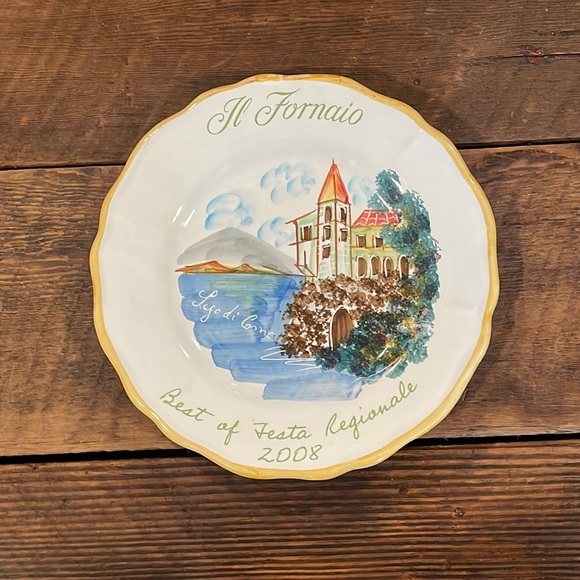 IL FORNAIO BEST OF FESTA REGIONALE 2008 LIMITED EDITION COLLECTIBLE PLATE - Picture 2 of 6